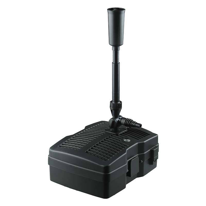 Насос для фонтана для рыбного пруда WaterFall с различной насадкой